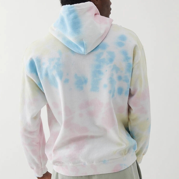 PacSun Tie-Dyed Hoodie Sweatshirt Mens - Picture 2 of 7